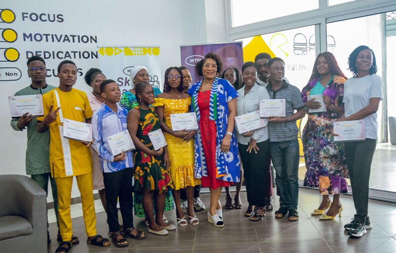 Deuxième cohorte 2025 du programme Tita Digital Skills : MTN Bénin certifie 60 jeunes aux métiers du numérique