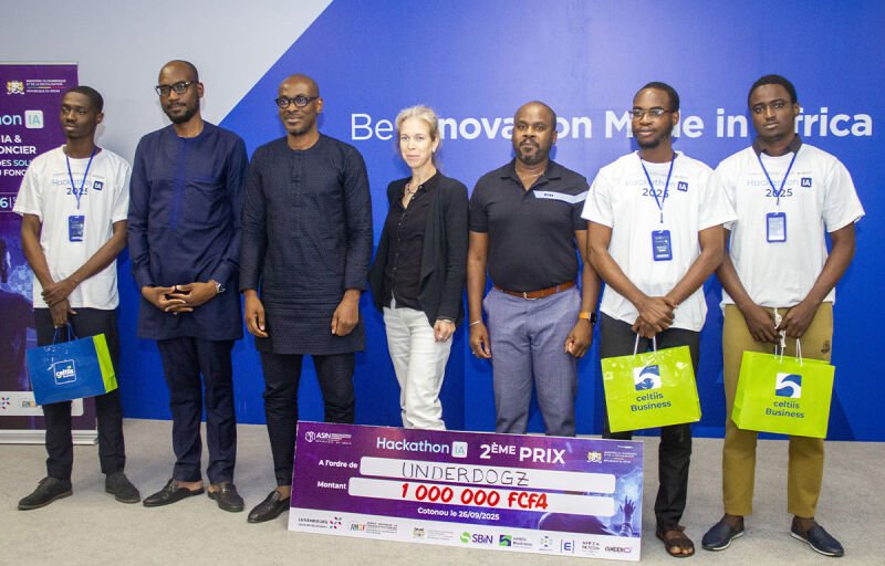Résultats du Hackathon IA 2025 : UDI Africa remporte le premier prix avec une plateforme innovante automatisée