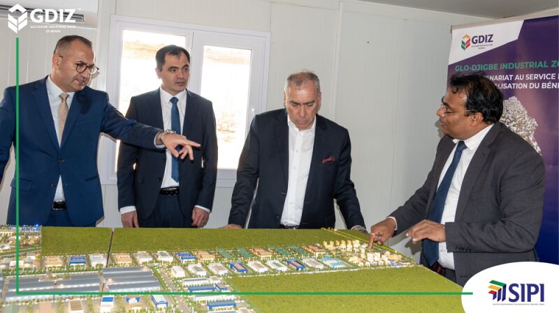 Développement : la zone industrielle Glo-Djigbé séduit une délégation turque