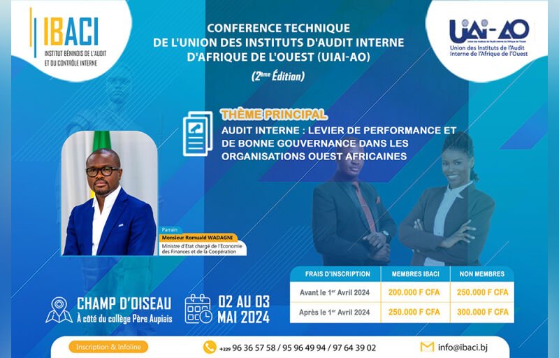 Conférence de l'union des instituts d'audit interne d'Afrique de l'Ouest : des experts-comptables de la sous-région attendus à Cotonou