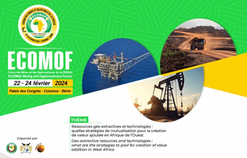 CEDEAO : Bientôt la 4ᵉ édition du Forum des Mines et du Pétrole à Cotonou