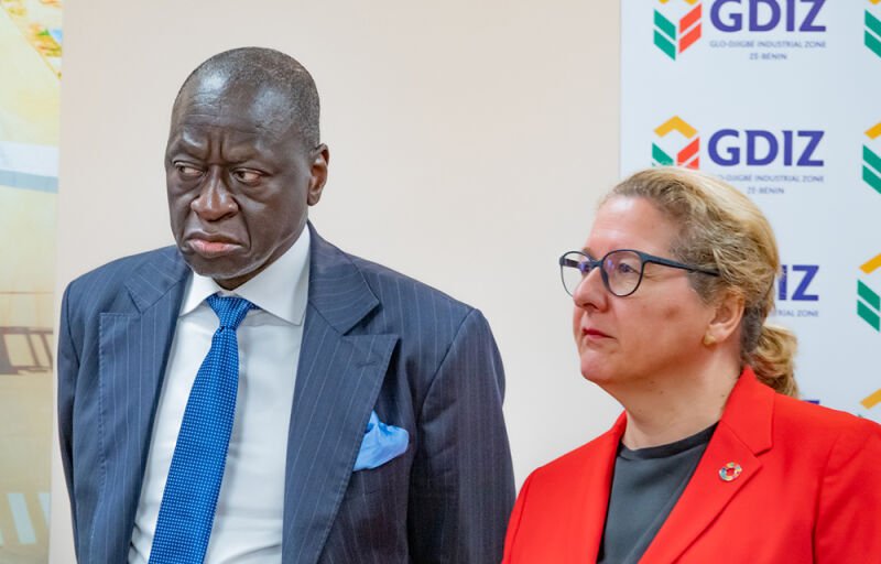 La Ministre Allemande Svenja Schulze et le Vice-président Ousmane Diagana de la Banque mondiale à la Gdiz : les opportunités d’affaires scrutées