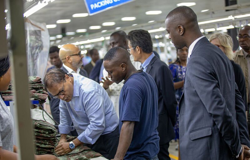 Visite des acteurs mondiaux du textile à la GDIZ : de nouveaux partenariats en perspective