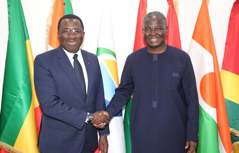 UEMOA - FMI : Abdoulaye Diop et Wautabouna Ouattara échangent sur les perspectives économiques de l’Union