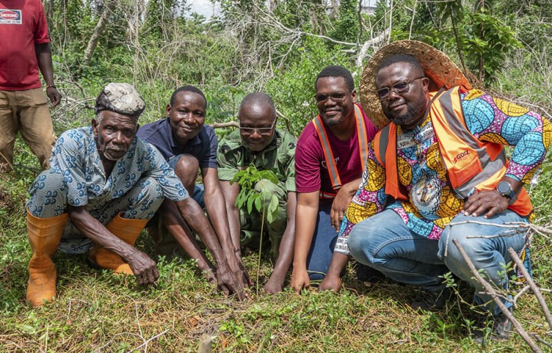 80 arbres pour l’environnement : La GDIZ ravive la forêt sacrée d’Anavié