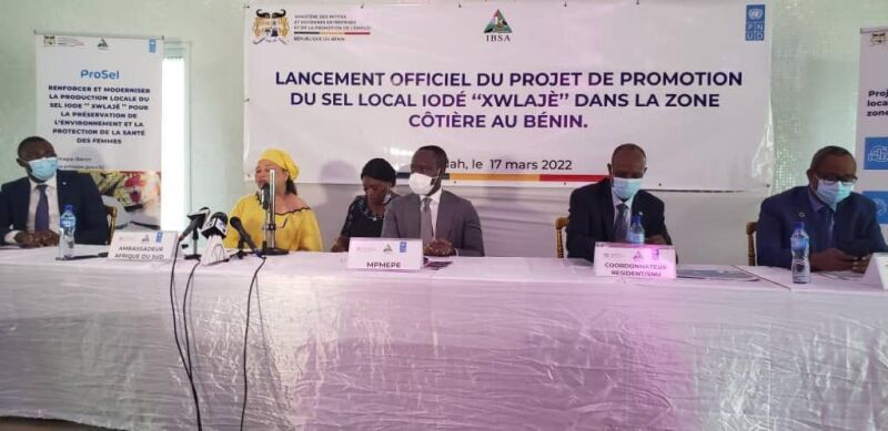 Lancement officiel du projet PROSEL Djègbadji: Une bonne nouvelle aux saliculteurs