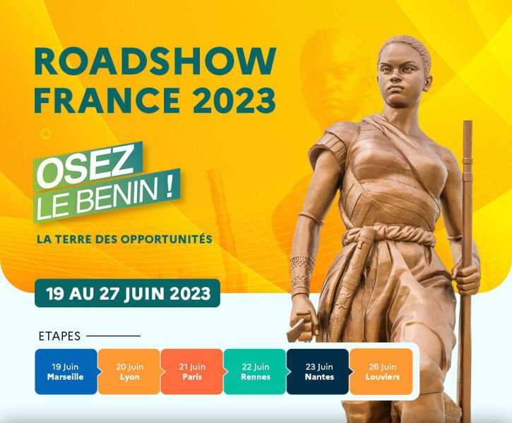 Roadshow France 2023: une tournée pour vendre la destination Bénin
