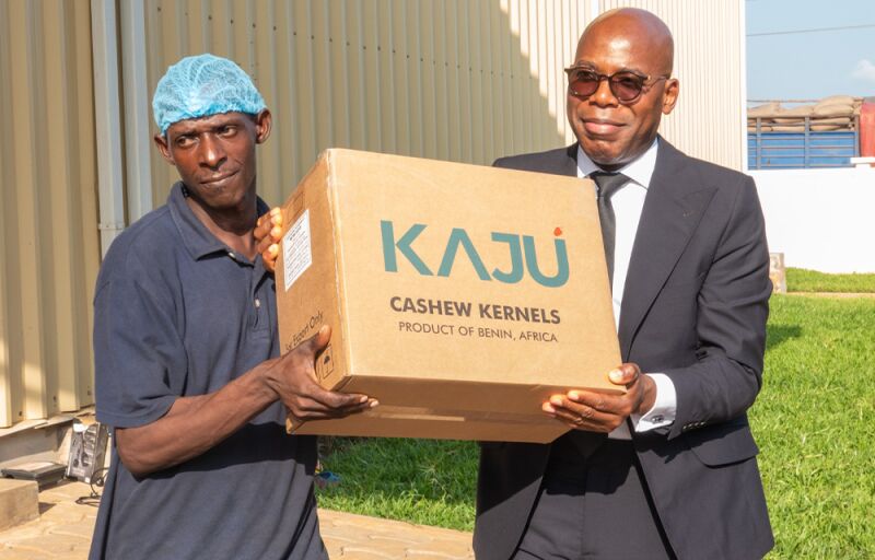Bénin: La Gdiz exporte 32 tonnes de noix de cajou vers Dubaï