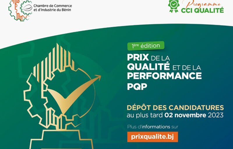 Prix de la Qualité et de la Performance: la CCI Bénin lance la première édition