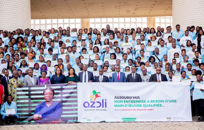 Dispositif Azoli au Bénin : 474 jeunes à la disposition d'une entreprise