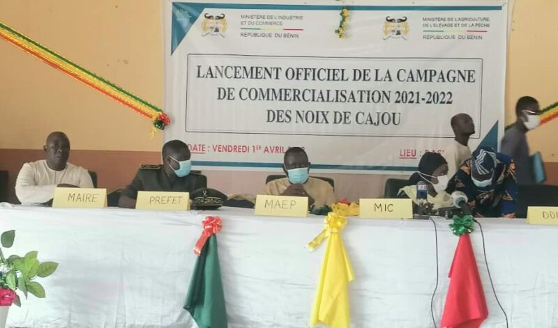 Cajou : la campagne de commercialisation 2021-2022 lancée