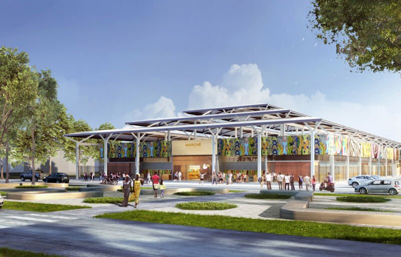 Bénin : le marché moderne de Mènontin inauguré