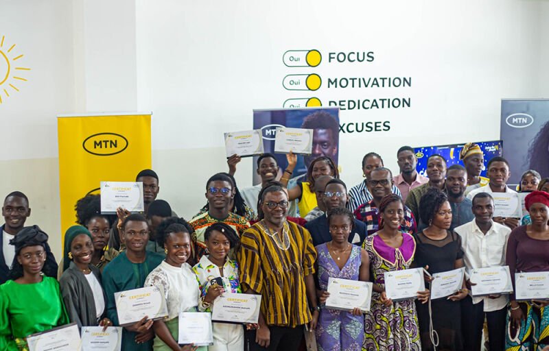 Programme Tita Digital Skills 2024 : MTN certifie 117 jeunes formés à Abomey-Calavi