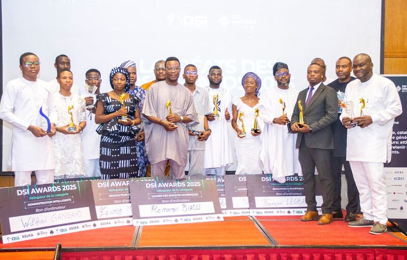 DSI Awards 2025 : Le numérique béninois célèbre ses talents et consacre l’e-agriculture