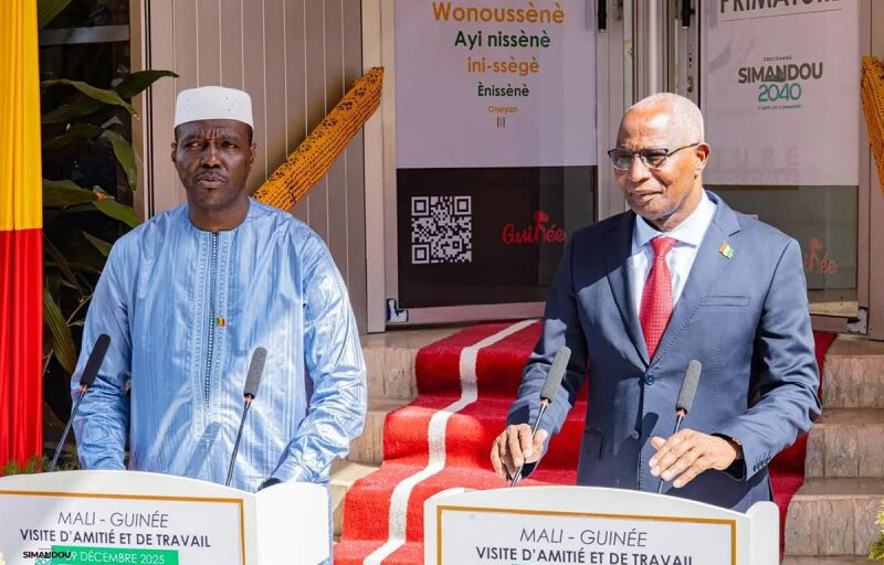 Guinée-Mali : Une coopération économique stratégique au cœur de la visite du Premier ministre malien à Conakry
