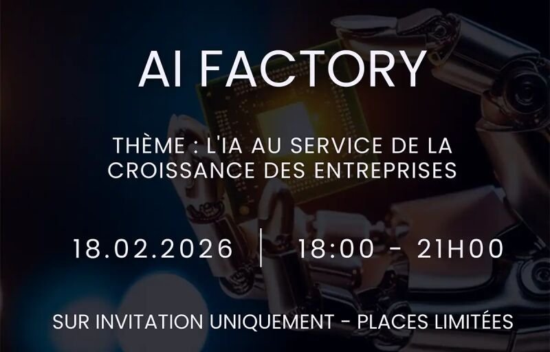 AI Factory : Un afterwork de deux heures pour découvrir les clés de la croissance grâce à l’IA