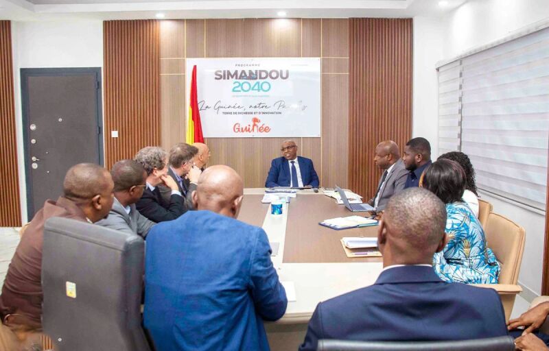 Simandou 2040 : Une délégation d'investisseurs reçue par les autorités guinéennes